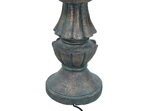Sunnydaze Nouveau 2-Tier Outdoor Water Fountain 41 Inch