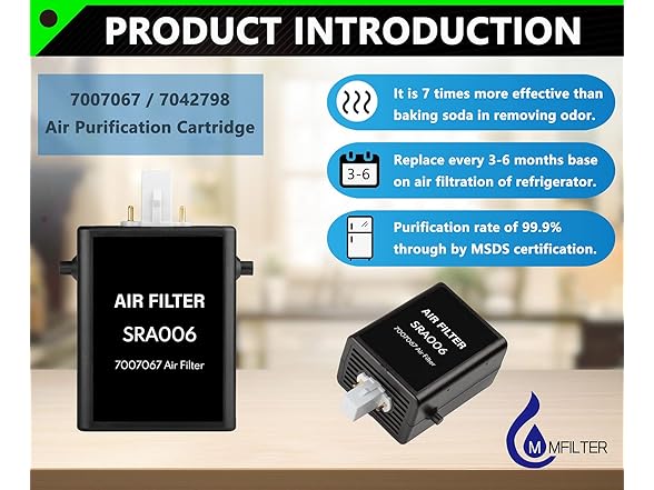 Refrigerator Air Purification Cartridge