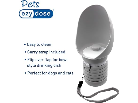 Ezy Dose Collapsible Pet Water Bottle