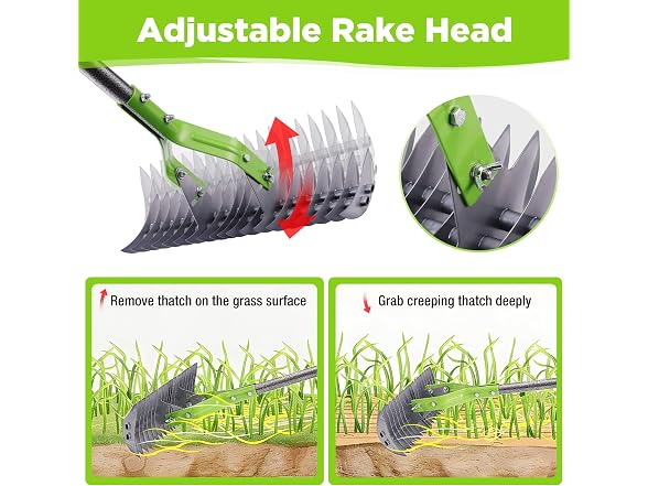 WORKPRO Thatch Rake