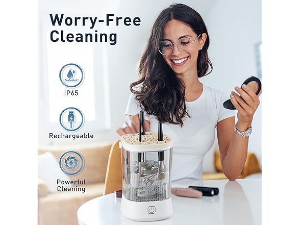Electric Makeup Brush Cleaner
