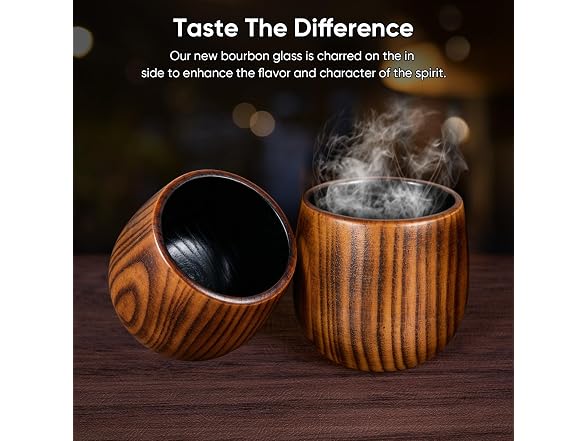 Upgraded Charred Wooden Bourbon