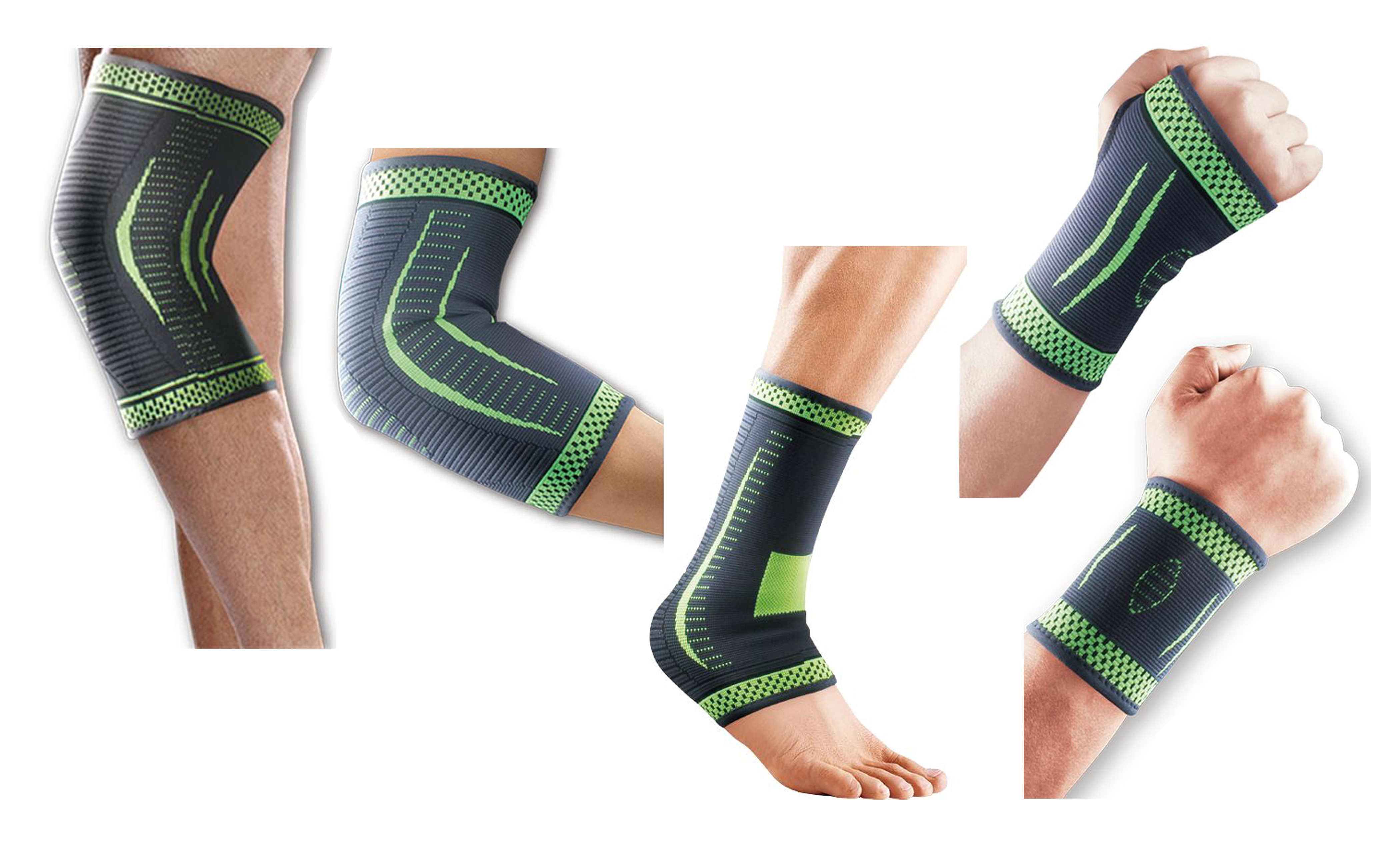 WISH Compression Sleeve Support Brace Multipack - Gallery 22