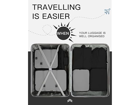 TRAILKICKER 9 Set Packing Cubes
