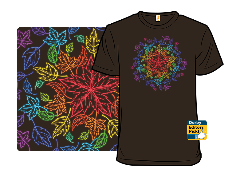 Neon Rainbow Falleidoscope