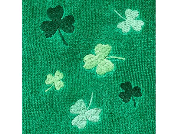 SKL Home St. Patrick's Day Tossed Shamrocks 100% Cotton