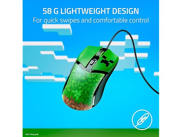 Razer Cobra Gaming Mouse - Minecraft Edition