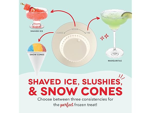 Dash Deluxe Shaved Ice & Slushy Maker