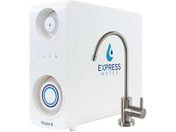 Express Water 600GPD Tankless Reverse Osmosis System