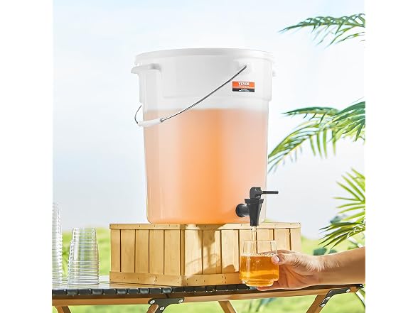 Beverage Dispenser, 5 Gallon Drink Dispensers
