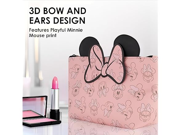 FUL Disney Minnie Mouse Women's Makeup Bag