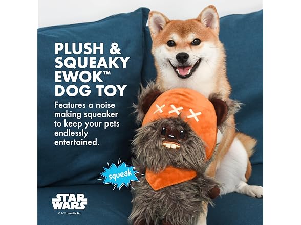 Star Wars Ewok Plush Rope Frisbee - Adorable 