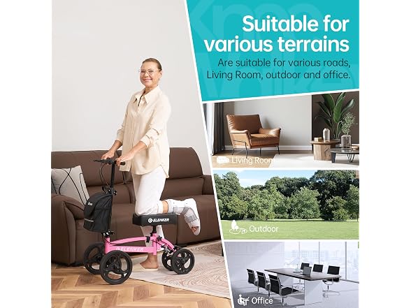 ELENKER BC2170625100002 Knee scooter (Open Box)