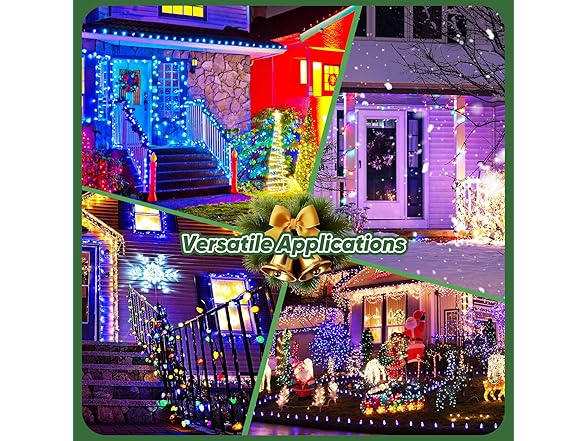 BesLowe Commercial 500 FT C9 Cut to Length Christmas Lights