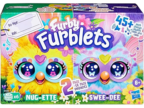 Furby Furblets 2 Pack of Spring Mini Friends