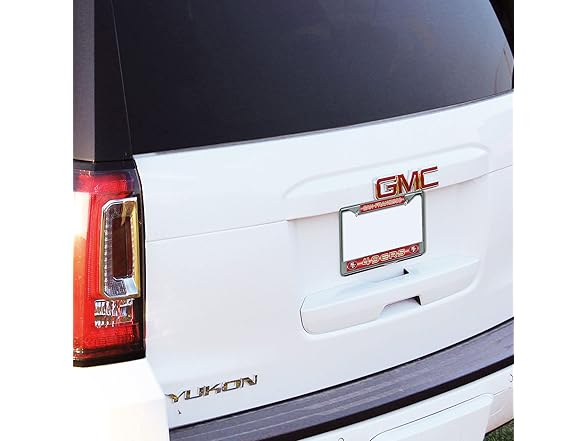 San Francisco 49ers Chrome License Frame