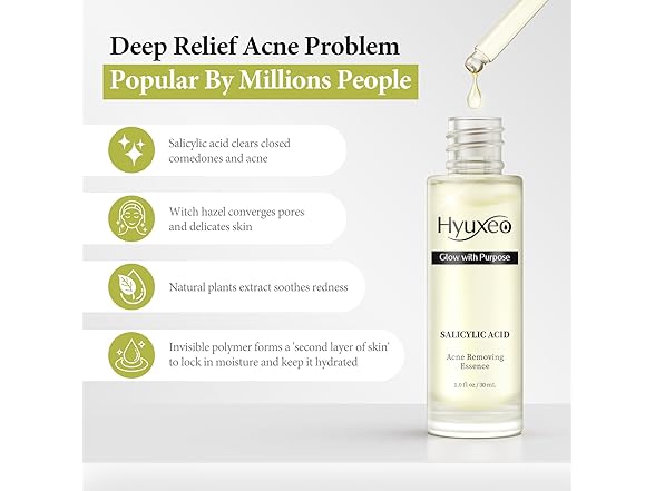 Hyuxeo Salicylic Acid Serum for Acne
