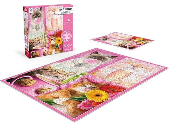 Ceaco - Avanti Cat Fancies - 500 Piece Puzzle