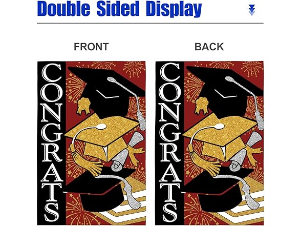 Congrats Class Of 2026 Garden Flag