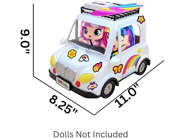 DECORA GIRLZ Dream Car - Rolling Wheels