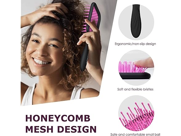 SHINLEA Vented Detangling Brush