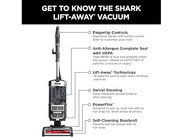 Shark UV730-X5 SHARK UV730 NAVIGATOR LIFT-AWAY UPRIGHT VA