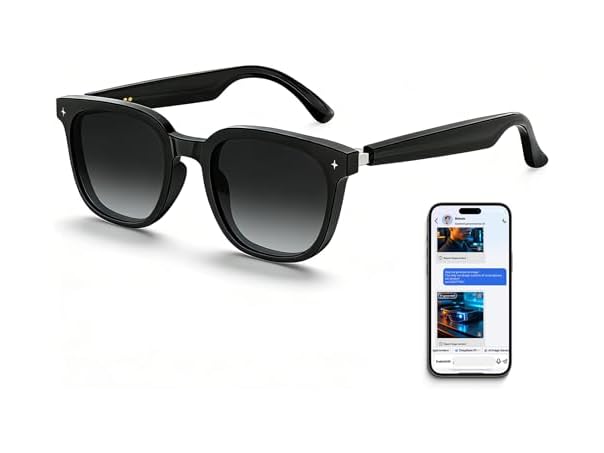 $19.99, Was $69.99, 71% Off! warchody AI Smart Glasses Bluetooth dealfomo
