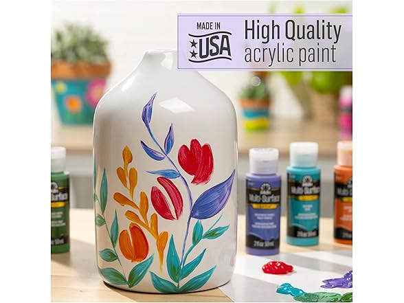 FolkArt Multi-Surface Paint Perfect Purple