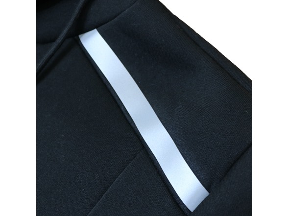 Womens Sherpa Reflective Tech Zip Hoodie