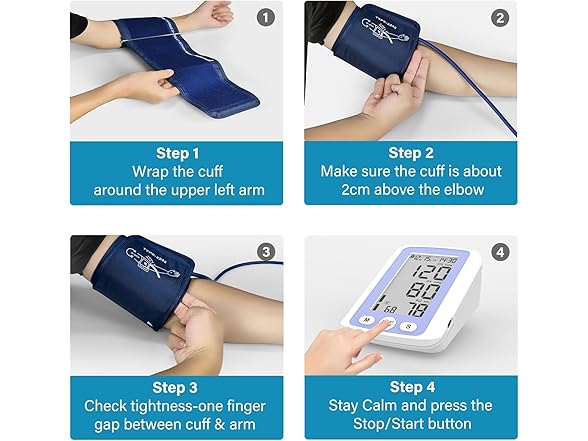 Upper Arm Blood Pressure Monitor