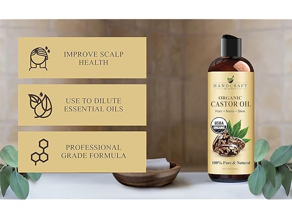 Handcraft Blends Organic Castor Oil