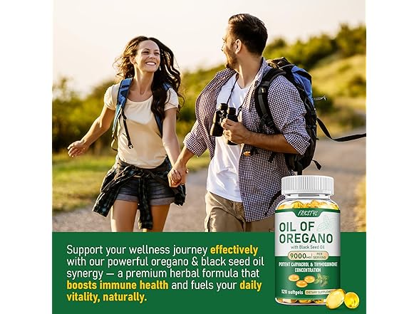 Oil of Oregano with Black Seed Oil