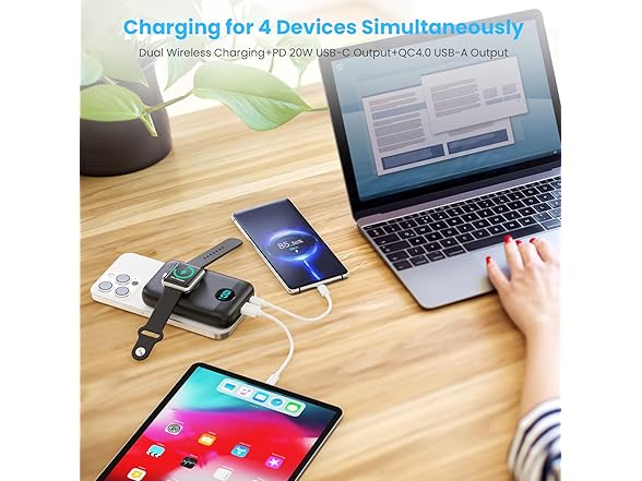 Magsafe 4-in-1 Power Bank - 10800mAh