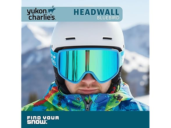 Yukon Charlie's Headwall Adult Snow Goggles