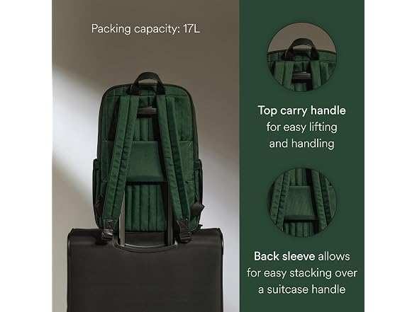 Antler - Urban Light Backpack Green