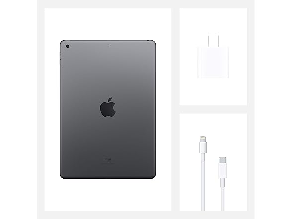 Apple iPad (10.2-inch, Wi-Fi, 128GB, 8th Generation)- Space Gray (Renewed) (Open Box)