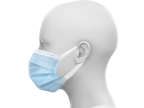 Basic Resources Earloop Face Mask, 50pk