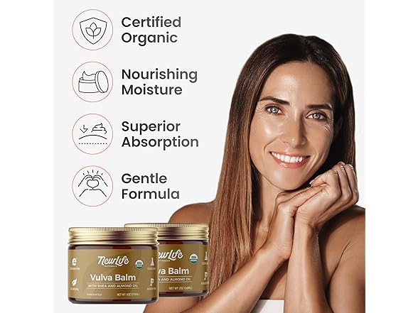 NewLife Naturals Certified Organic Vulva Balm Butter