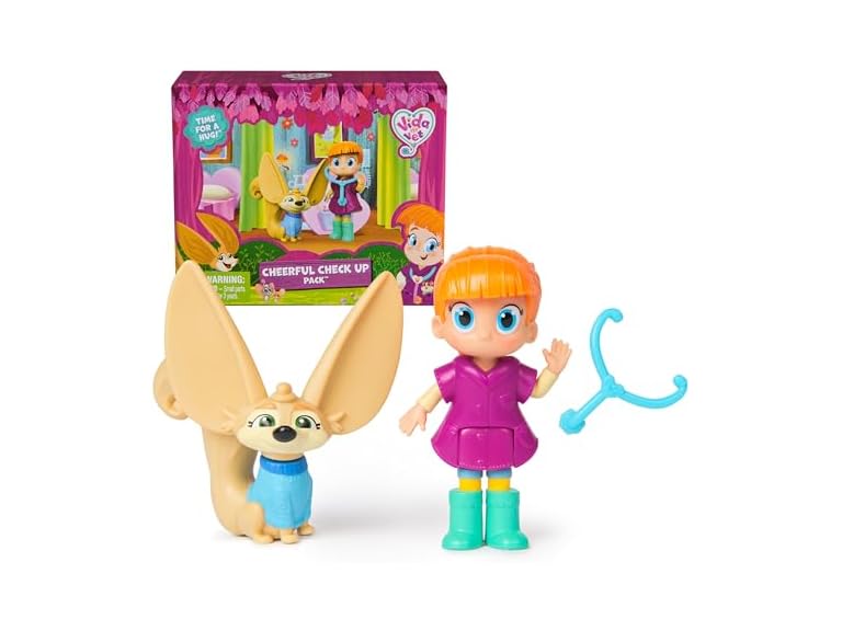 Vida the Vet, Cheerful Check Up Pack with Vida & Kipp