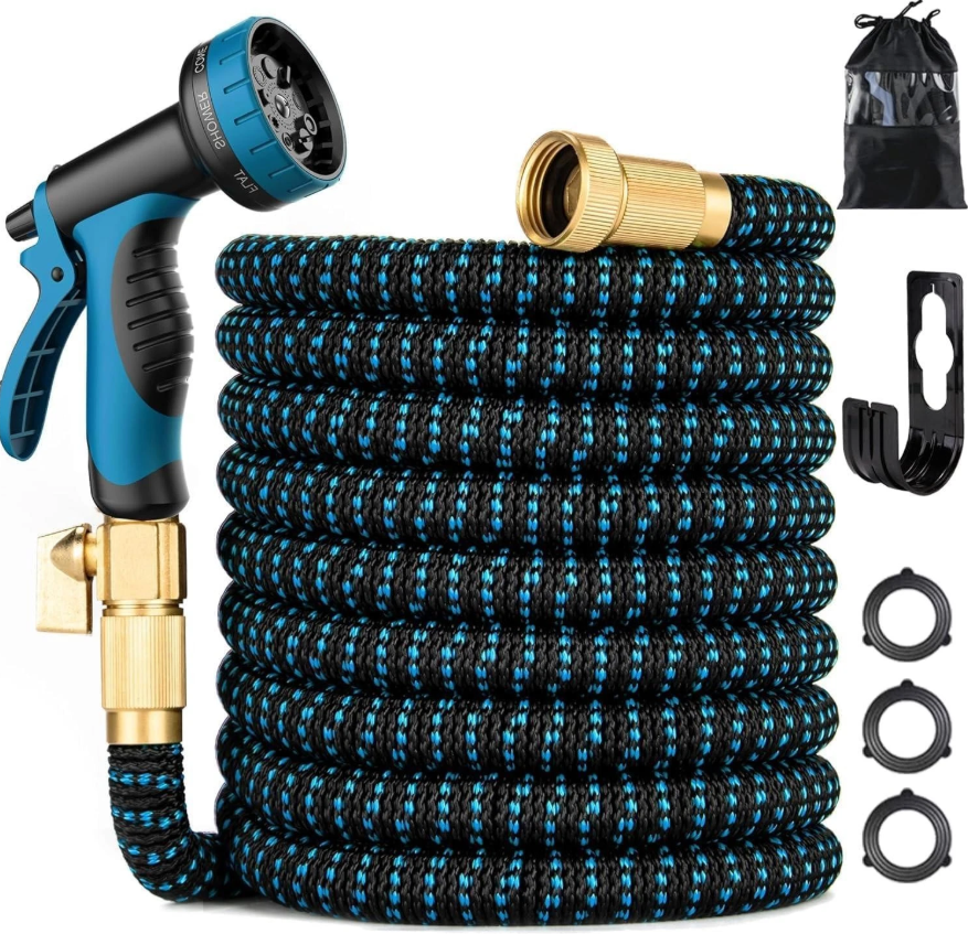 Expandable Garden Hose w/ Spray Nozzle - Gallery 6