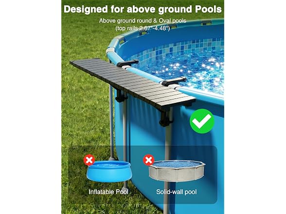 Kompoll Above Ground Pool Bar 110LBS