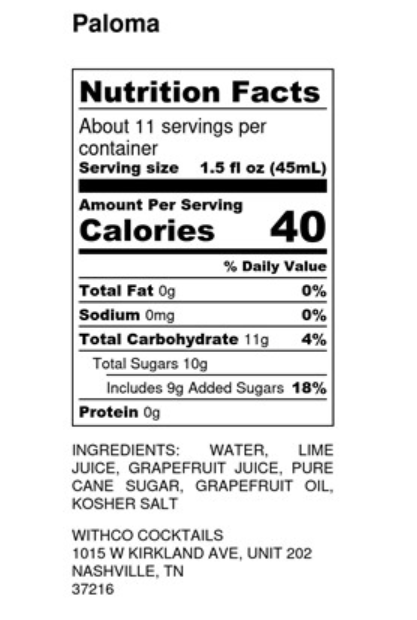 (3 Pk) WithCo Premium Cocktail Mix- Choose Style - Gallery 14