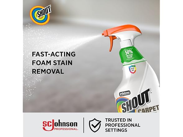 SHOUT Carpet Clean Up 22oz Case of 8