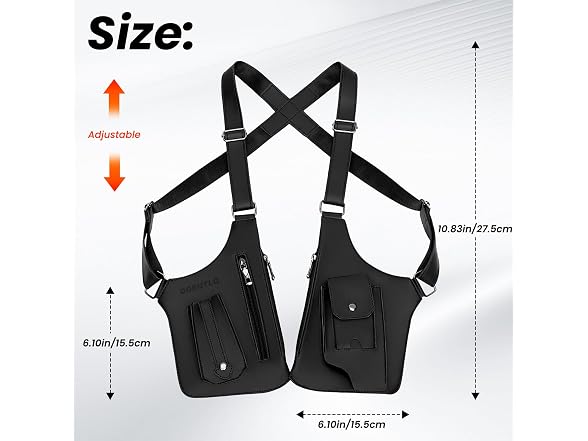 DOEUTLQ Shoulder Holster Men Underarm