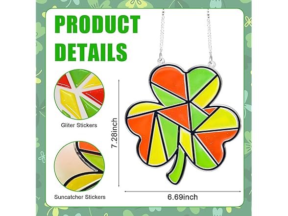 St.Patrick's Day Suncatcher Craft Kit
