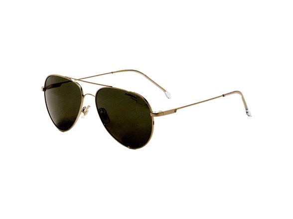 Carrera Unisex 58mm Gold Sunglasses