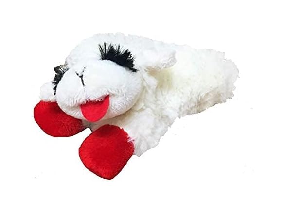 Multipet Mini Lamb Chop Plush Toy