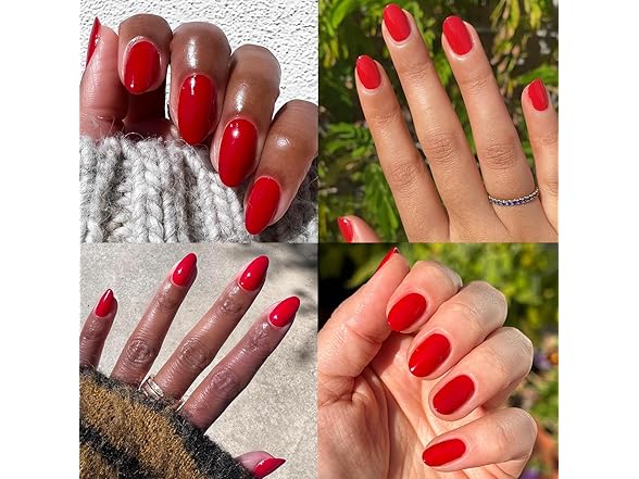 Olive & June Quick Dry Nail Polish Smooch Scarlet Red