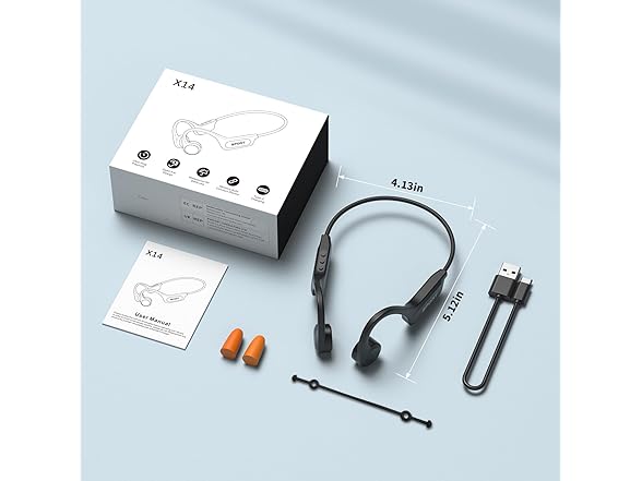 CXK Bone Conduction Headphones Bluetooth 5.4