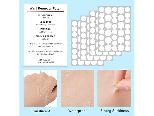 WABRINY Wart Remover Patches
